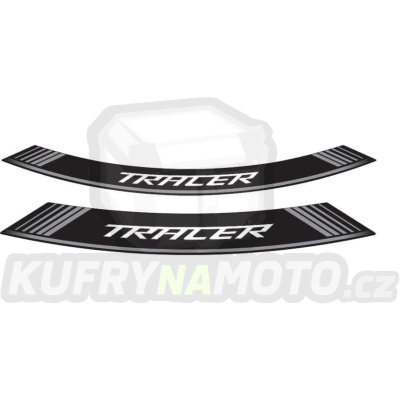 Linka na ráfek PUIG TRACER 9293P stříbrná linky na ráfek - sada 8ks