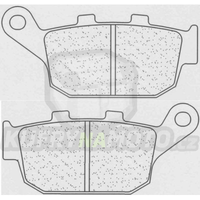 Brzdové destičky CL BRAKES 2298 RX3