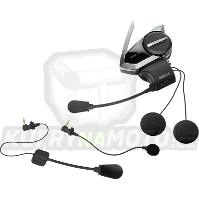 SENA 50S-01 interkom handsfree headset moto 50S MESH 2,0 BLUETOOTH 5 DO 2000M s radiem FM a universálním setem mikrofonů ( 1 set ) - akce