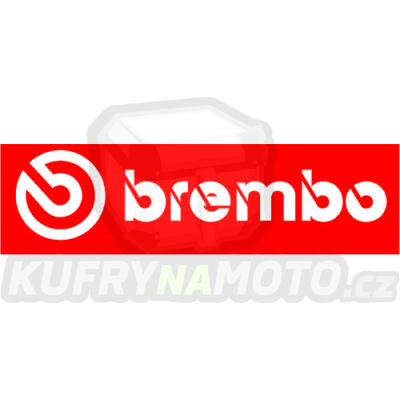 Brzdové destičky Brembo BETA RR SUPERMOTARD 50 r.v. Od 08 -  CC směs Zadní