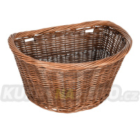 proutěný košík TRINITY DELUXE oblouk, OXFORD (větší provedení, šířka 18")