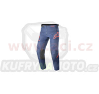 kalhoty RACER BRAAP, ALPINESTARS, dětské (světle modrá/tmavě modrá/červená)