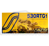 řetěz 530RTG1, SUNSTAR (x-kroužek, barva zlatá, 120 článků)