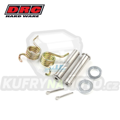 Sada čepů + pružin stupaček DRC FOOT PEG SPRING PIN SET - DRC D48-01-114 - Kawasaki KXF250+KX250+KXF450+KX450 / 09-25