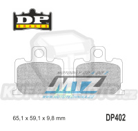 Destičky brzdové DP402 - DP BRAKES směs Premium Sinter OEM