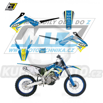 Polepy na motocykl (sada polepů Dream) TM EN 2takt+4takt / 08-14 + MX 2takt+4takt / 08-14 - typ polepů Dream4