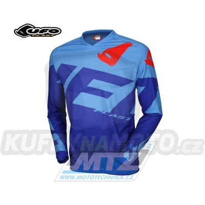 Dres motokros UFO MIZAR - modrý - velikost XXXL