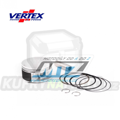 Pístní sada Kymco KXR250+MXU250 / 03-06 - rozměr 72,66mm (Vertex 23213)