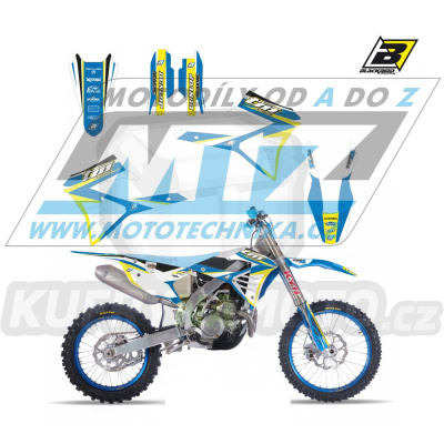 Polepy na motocykl (sada polepů Dream) TM EN 2takt+4takt / 22-23 + MX 2takt+4takt / 22-23 - typ polepů Dream4