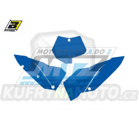 Polepy číslových tabulek (vystřižené) - KTM SX+SXF / 07-10 - barva modrá
