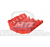 Kryt pod motor hliníkový Dual Sport - Benelli TRK702X / 23-24 + TRK702 / 23-24 - barva červená
