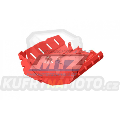 Kryt pod motor hliníkový Dual Sport -  Benelli TRK702X / 23-24 + TRK702 / 23-24 - barva červená