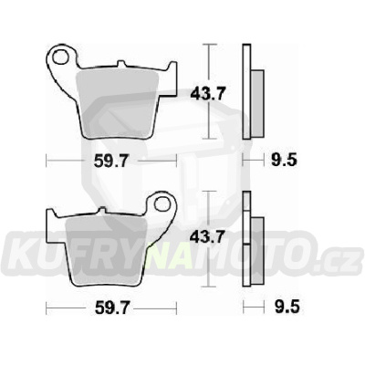 BRAKING desky 886SM1