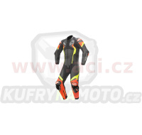 jednodílná kombinéza ATEM 4, ALPINESTARS (černá/červená fluo/žlutá fluo)