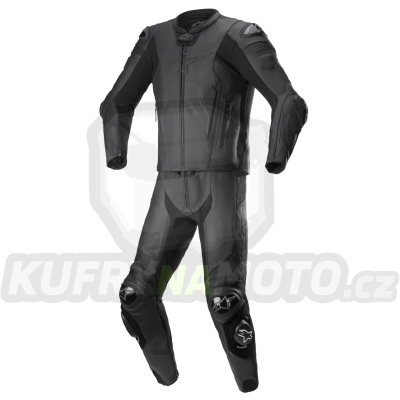 dvoudílná kombinéza MISSILE 2, TECH-AIR kompatibilní, ALPINESTARS (černá/černá) 2024
