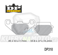 Destičky brzdové DP310 - DP BRAKES směs Premium Sinter OEM