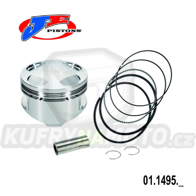 Pístní sada Honda XR400R / 96-04 + TRX400X / 09-14 + TRX400EX Sportrax / 99-08 - pro vrtání 88,00mm (J.E. Pistons 177239)