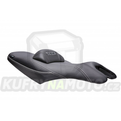 Komfortní sedlo SHAD SHY0T5320 černé, bílé švy