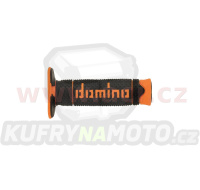 gripy A260 (offroad) délka 120 mm, DOMINO (černo-oranžové)