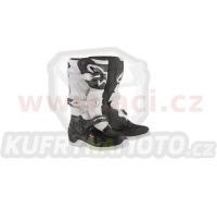 boty TECH 7 S, ALPINESTARS, dětské (černá/bílá) 2024