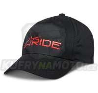 kšiltovka RIDE 3.0, ALPINESTARS (černá/červená)
