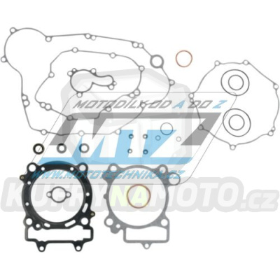 Těsnění kompletní motor Kawasaki KXF450 / 06-08