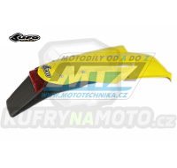 Blatník zadní včetně světla Husqvarna CR125+CR250+CR360 + WR125+WR250+WR360 / 00-04 - barva žlutá