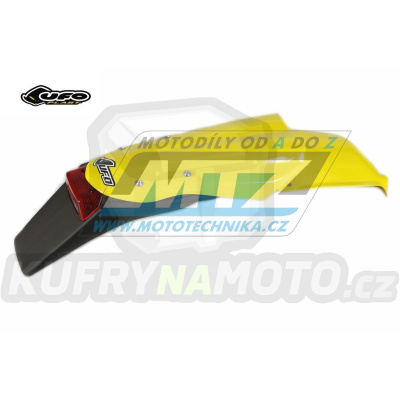 Blatník zadní včetně světla Husqvarna  CR125+CR250+CR360 + WR125+WR250+WR360 / 00-04 - barva žlutá