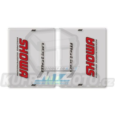 Polepy vidlic průhledné - Showa (DRC Motion Front Fork Decal)