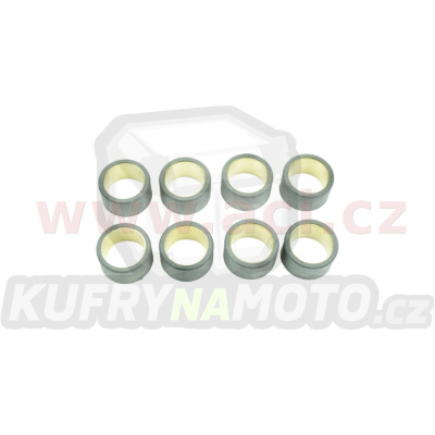 válečky variátoru (průměr 25 x 14,9 mm), váha 14 g, Athena (sada 8 ks)