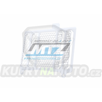 Kryty chladičů ocelové Dual Sport - Honda CB500X / 19-23 + NX500 / 24 - barva bílá