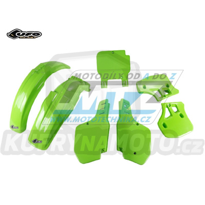 Sada plastů Kawasaki KX500 / 93-95 - barva zelená