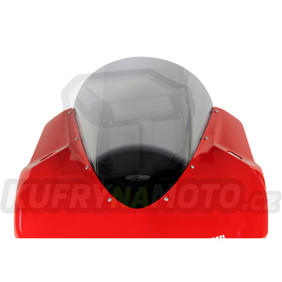 Plexi plexisklo MRA Ducati 1299 Panigale 2015 - typ racing R kouřové