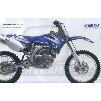 Polep YAMAHA YZF 250-450 rok 2006-2007 GSF YA 460