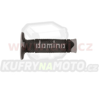gripy A260 (offroad) délka 120 mm, DOMINO (černo-šedé)