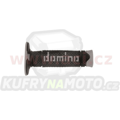 gripy A260 (offroad) délka 120 mm, DOMINO (černo-šedé)