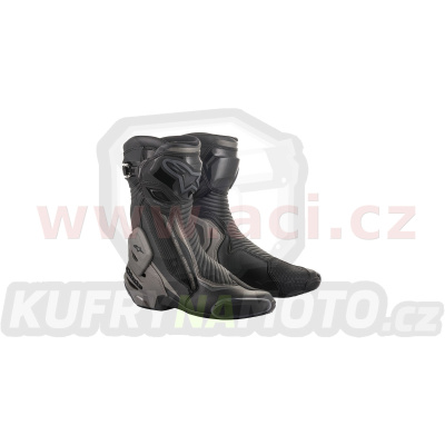 boty SMX PLUS 2, ALPINESTARS (černá/tmavá šedá) 2024