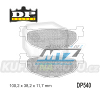 Destičky brzdové DP540 - DP BRAKES směs Premium Sinter OEM