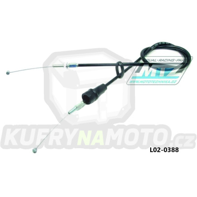 Lanko plynu tlačné PUSH - Honda XR650R / 00-07