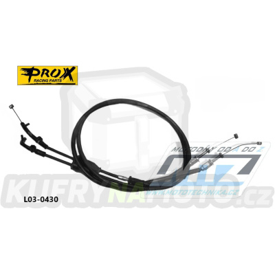 Lanko plynu Kawasaki KXF250 / 13-16 + KXF450 / 13-15