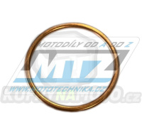 Těsnění výfuku (těsnění mezi motor a svody) - rozměry 44,5x51x2,2mm