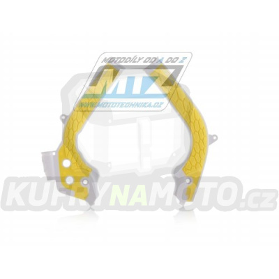 Kryty rámu KTM 125SX+150SX+250SX / 16-18 + 250SXF+350SXF+450SXF / 16-18 + KTM EXC+EXCF / 17-19 + Husqvarna TC125+TC250+TE250+TE300 + FC250+FC350+FC450+FE450+FE501 - barva bílo-žlutá