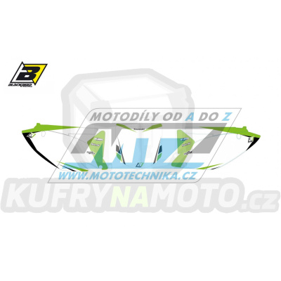 Polepy číslových tabulek (vystřižené) - Kawasaki KXF250 / 09-12 + KXF450 / 09-11 - typ polepů Dream4