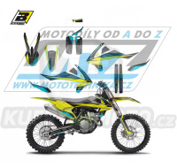 Polepy na motocykl (sada polepů Graphics) KTM EXC+EXCF / 17-19 + SX+SXF / 16-18 - typ polepů Stealth Fluo