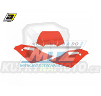 Polepy číslových tabulek (vystřižené) - Husqvarna WR125 / 09-13 - barva červená