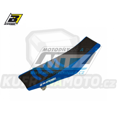 Sedlo kompletní Yamaha YZF250 / 19-23 + YZF450 / 18-22 + WRF250 / 20-23 + WRF450 / 19-23 - barva černo-modrá - typ potahu DG3 - standardní výška