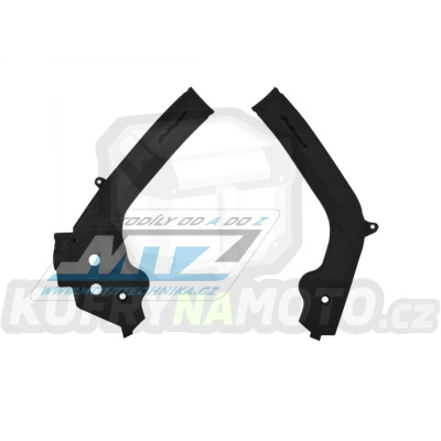 Kryty rámu - KTM SX+SXF+XC+XCF / 16-18 + SX250 / 17-18 + EXC+EXCF+XCW+XCFW / 17-19 + Husqvarna FC+TC+FX+TX / 16-18 + TC250 / 17-20 + TE+FE / 17-19 - barva černá