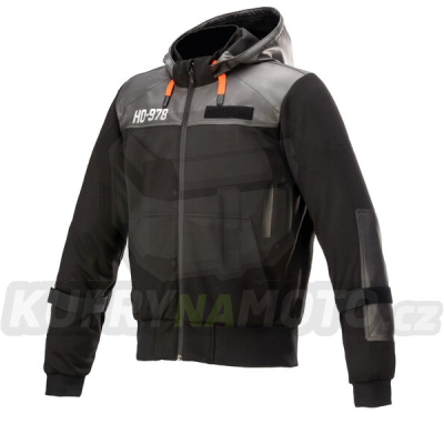bunda SHOTARO HOODIE kolekce DIESEL JEANS, ALPINESTARS (černá)