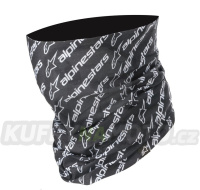 nákrčník LINEAR NECK TUBE, ALPINESTARS (černá/bílá)