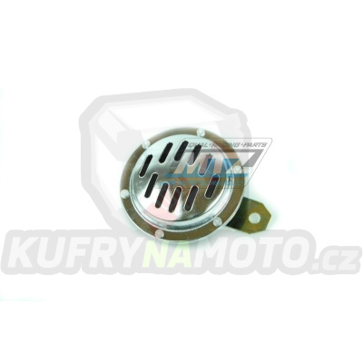 Houkačka/Klakson 12V - průměr 100mm - chrom (lesklá)